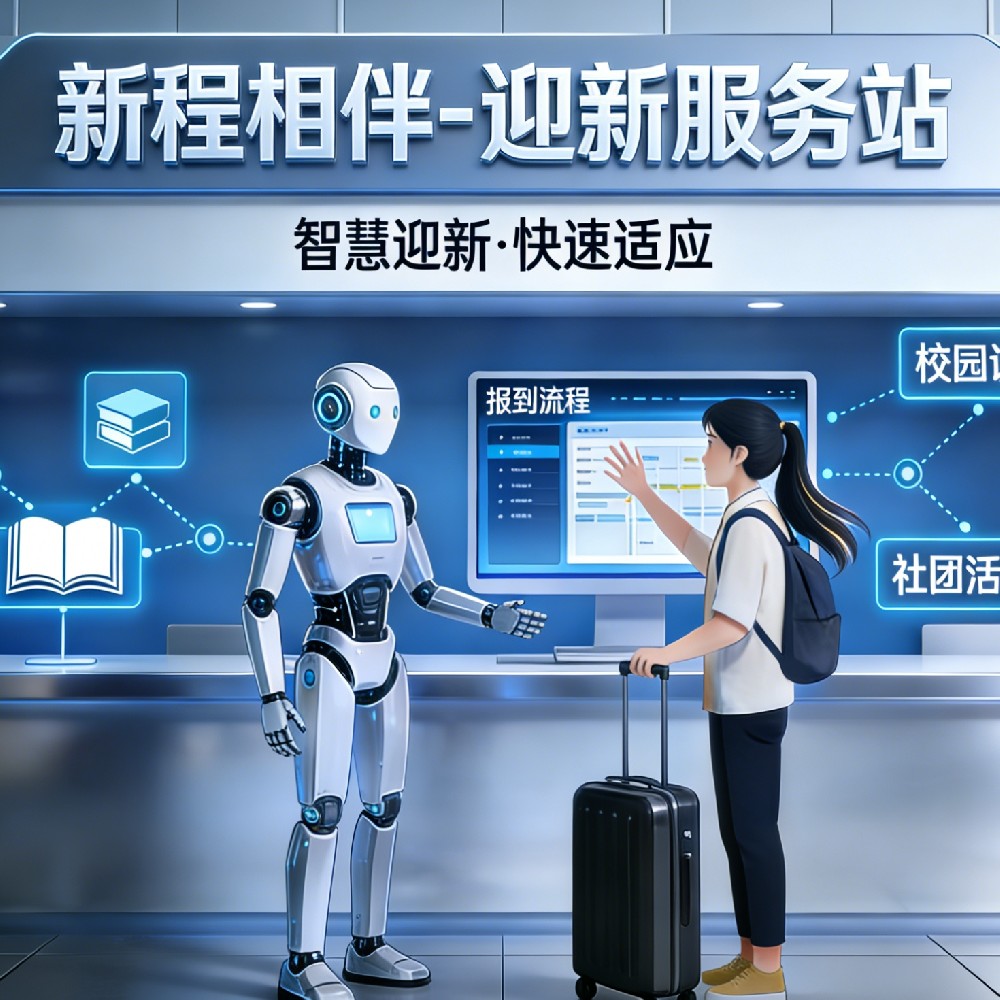 新程相伴-迎新服务站